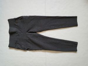 Anne Taylor Petit Gray Stretch Pants Women Sz MP